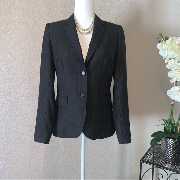 J. Crew Jackets & Blazers - J Crew Pinstripe Blazer Size 6